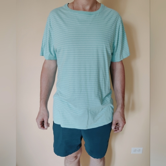 Turquoise Striped Tshirt - Picture 6 of 6